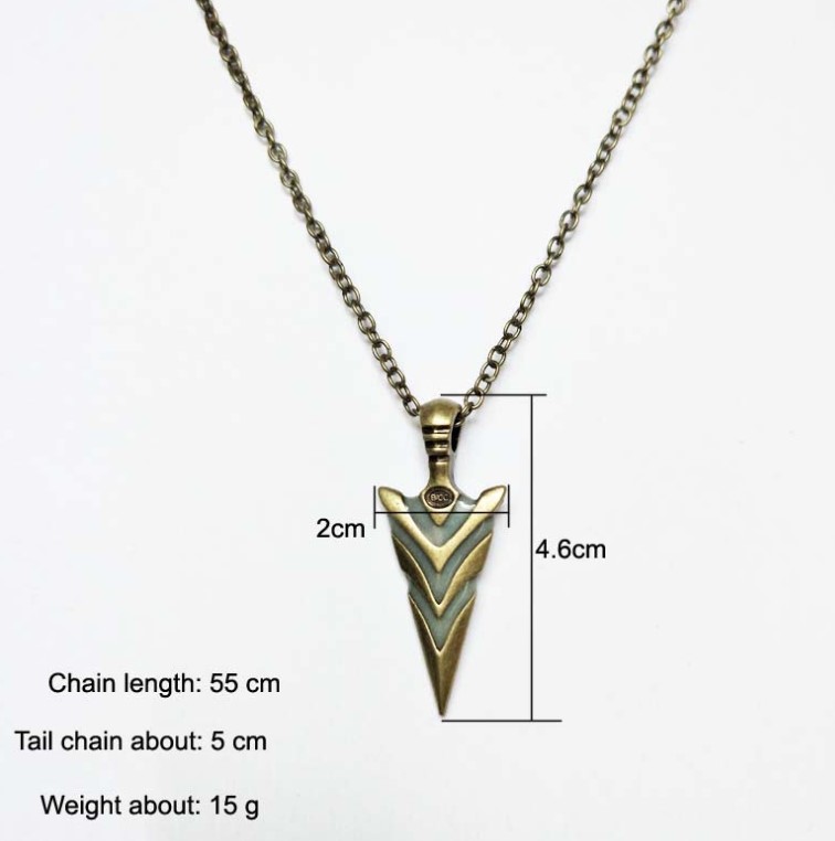 Collar flecha o lanza