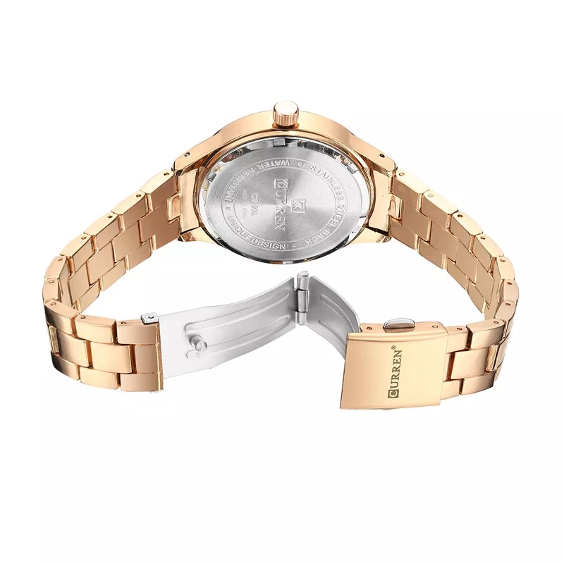 Reloj CURREN acero inox dorado
