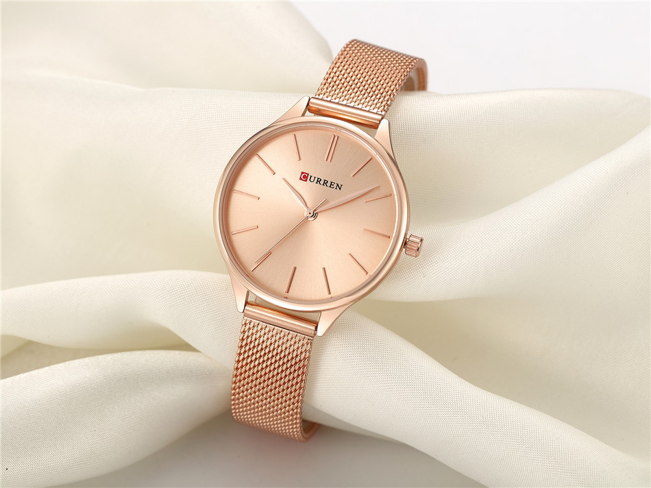 Reloj CURREN acero inox dorado