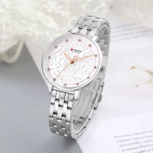 Reloj CURREN acero inox plata