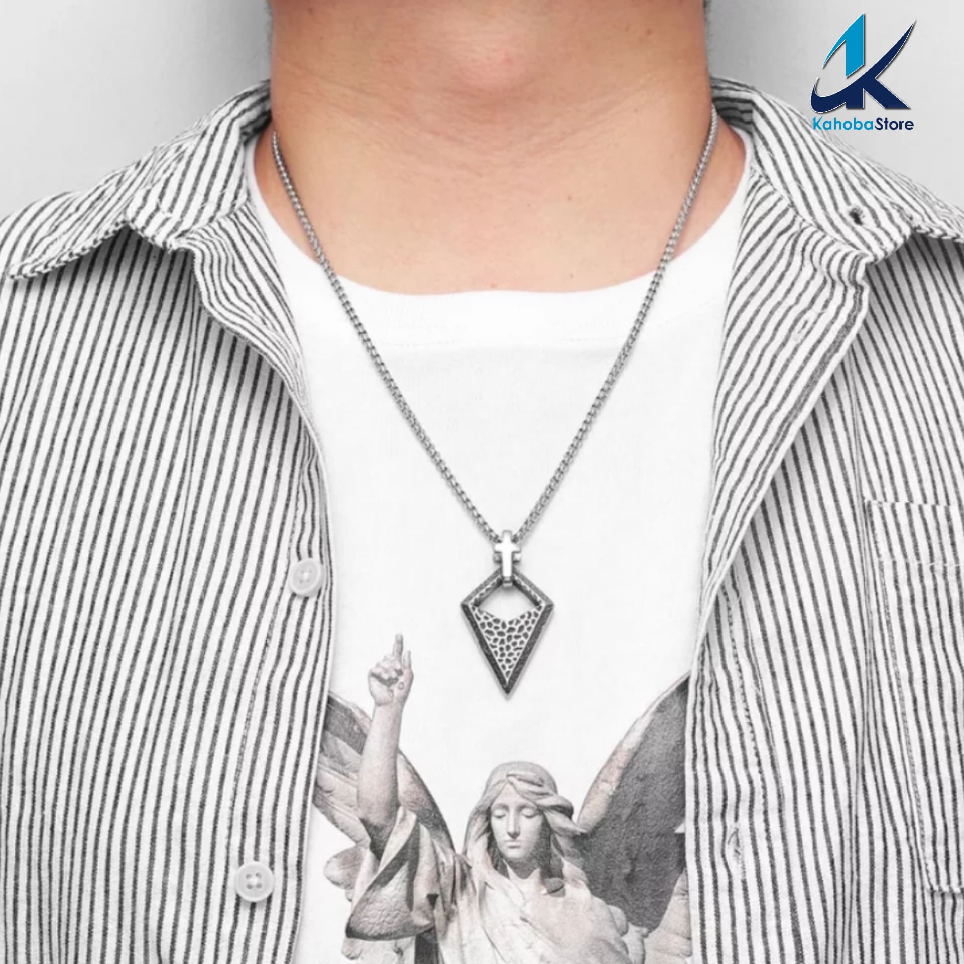 Collar vintage vikingo inox